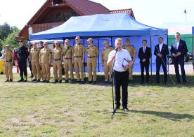 Ćwiczenia zgrywające nad Zalewem w Biszczy 2023