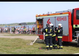 Ćwiczenia zgrywające nad Zalewem w Biszczy 2023