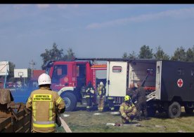 Ćwiczenia zgrywające nad Zalewem w Biszczy 2023