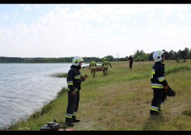 Ćwiczenia zgrywające nad Zalewem w Biszczy 2023