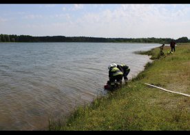 Ćwiczenia zgrywające nad Zalewem w Biszczy 2023