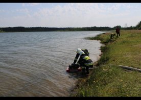 Ćwiczenia zgrywające nad Zalewem w Biszczy 2023