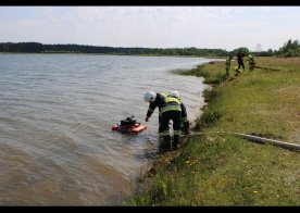 Ćwiczenia zgrywające nad Zalewem w Biszczy 2023