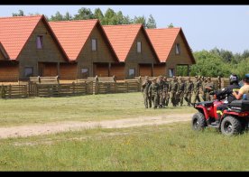 Ćwiczenia zgrywające nad Zalewem w Biszczy 2023