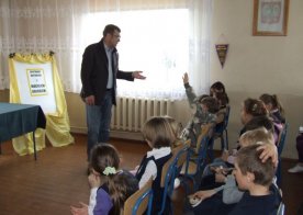 Niecodzienne spotkanie w Gminnej Bibliotece Publicznej w Biszczy