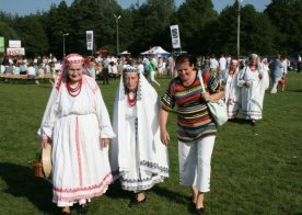 Nasi na powiatowych dozynkach 