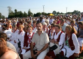 Nasi na powiatowych dozynkach 