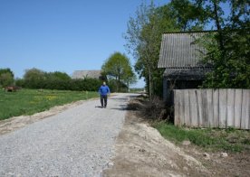 9 maja 2011 Budowa drogi Od cmentarza prawosłław  do  mostu skarbowego