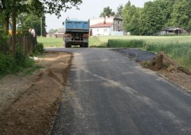 Budowa Droga od cmentarza do mostu skarbowego