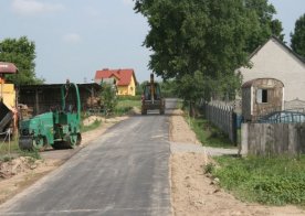 Budowa Droga od cmentarza do mostu skarbowego