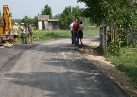 Budowa Droga od cmentarza do mostu skarbowego